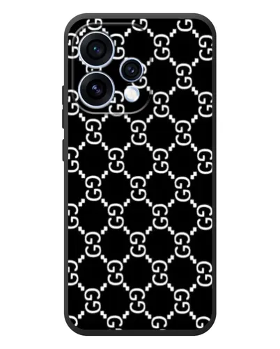 Чехол для OPPO Reno 15 с картинкой «Gucci — сетчатый паттерн» Чехол для OPPO Reno 15 с картинкой «Gucci — сетчатый паттерн»