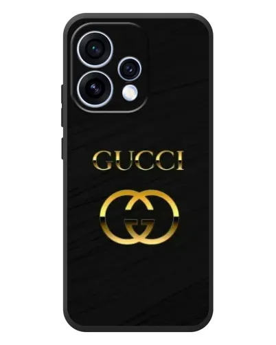 Чехол для OPPO Reno 15 с картинкой «Золотой логотип Gucci» Чехол для OPPO Reno 15 с картинкой «Золотой логотип Gucci»