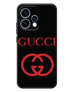 Чехол для OPPO Reno 15 с картинкой «Gucci — красный логотип»