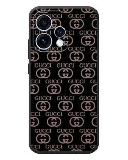 Чехол для OPPO Reno 15 с картинкой «Классическая монограмма Gucci»