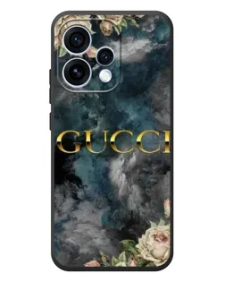 Чехол для OPPO Reno 15 с картинкой «Абстрактные цветы Gucci»