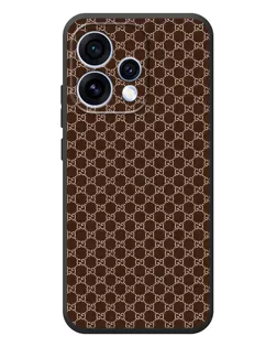 Чехол для OPPO Reno 15 с картинкой «Gucci — шоколадная сетка»