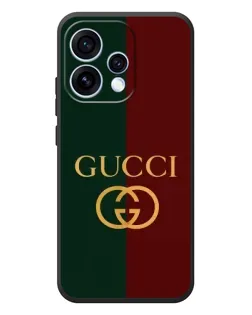 Чехол для OPPO Reno 15 с картинкой «Gucci — темно-зеленый градиент»