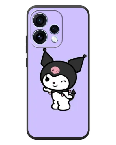 Чехол для OPPO Reno 15 с картинкой «Классическая Kuromi»