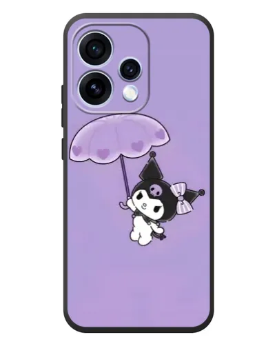 Чехол для OPPO Reno 15 с картинкой «Kuromi с зонтиком»
