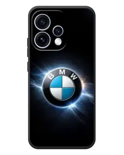 Чохол для OPPO Reno 15 з картинкою «BMW — неонове сяйво»