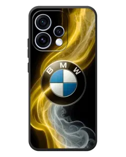 Чохол для OPPO Reno 15 з картинкою «Золотистий дим BMW»