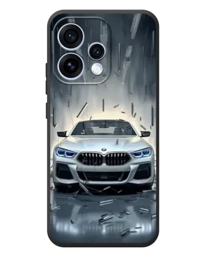 Чохол для OPPO Reno 15 з картинкою «BMW у світлі фар»
