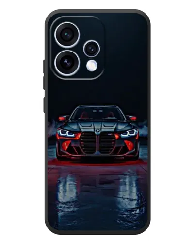Чохол для OPPO Reno 15 з картинкою «BMW на мокрій дорозі»
