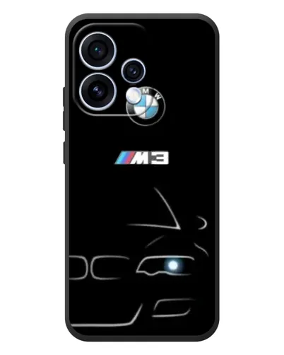 Чохол для OPPO Reno 15 з картинкою «Мінімалістичний принт BMW M3»