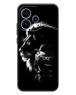 Чохол для OPPO Reno 15 з картинкою «BMW та лев»
