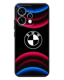 Чохол для OPPO Reno 15 з картинкою «Логотип BMW та неонові дуги»