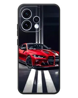 Чохол для OPPO Reno 15 з картинкою «Червона BMW на дорозі»