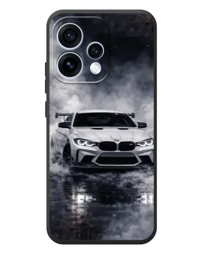 Чохол для OPPO Reno 15 з картинкою «BMW крізь туман»