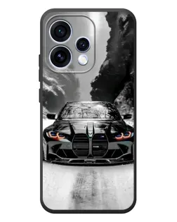 Чехол для OPPO Reno 15 с картинкой «BMW — акварельный дрифт»