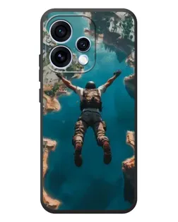 Чохол для OPPO Reno 15 з картинкою «PUBG — вільне падіння»