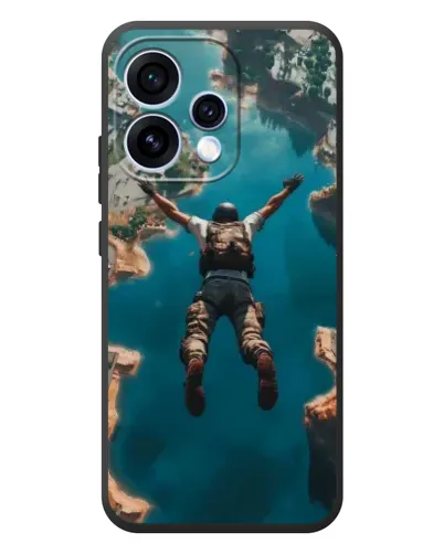 Чохол для OPPO Reno 15 з картинкою «PUBG — вільне падіння»