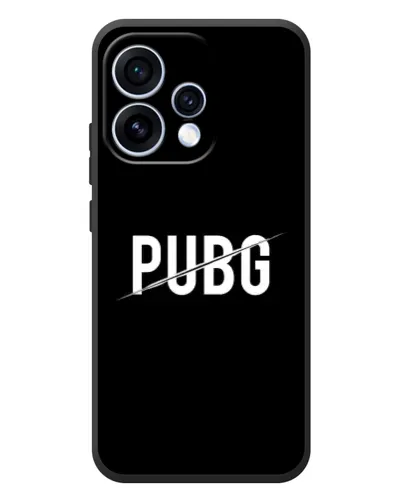 Чохол для OPPO Reno 15 з картинкою «PUBG — білий логотип»