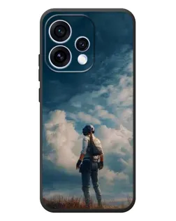 Чохол для OPPO Reno 15 з картинкою «Герой PUBG на скелі»