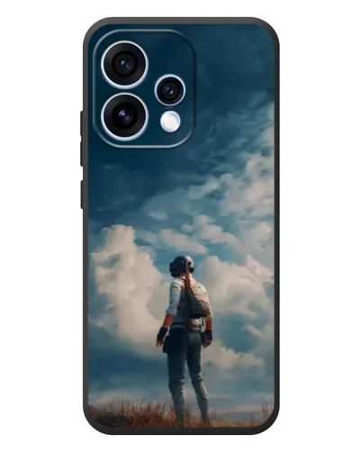 Чохол для OPPO Reno 15 з картинкою «Герой PUBG на скелі»