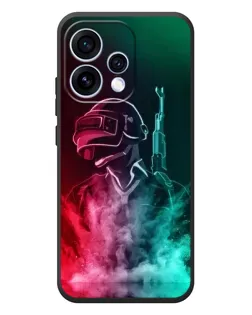 Чохол для OPPO Reno 15 з картинкою «PUBG — вогняний воїн»