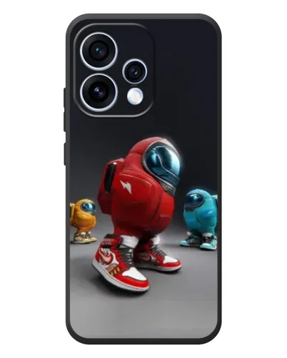 Чохол для OPPO Reno 15 з картинкою «Among Us — 3D стиль»