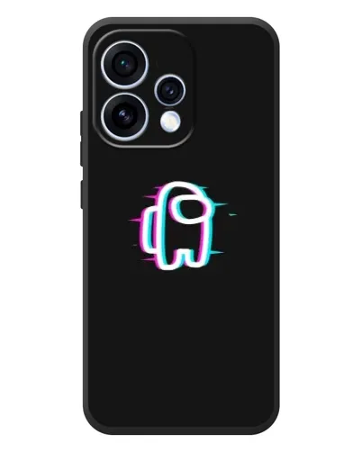 Чохол для OPPO Reno 15 з картинкою «Among Us неон»