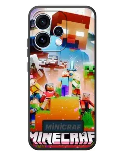 Чохол для OPPO Reno 15 з картинкою «Minecraft герої гри»