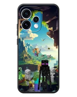 Чохол для OPPO Reno 15 з картинкою «Ендермен у лісі»