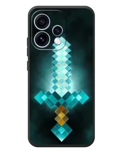 Чохол для OPPO Reno 15 з картинкою «Алмазний меч неон»