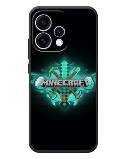 Чохол для OPPO Reno 15 з картинкою «Minecraft Diamond лого»