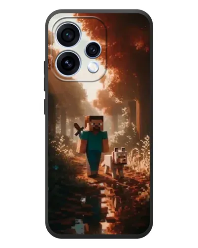 Чохол для OPPO Reno 15 з картинкою «Стів у лісі»