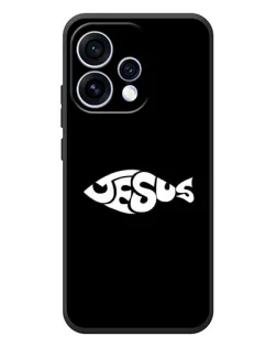 Чехол для OPPO Reno 15 с картинкой «Рыба Jesus»