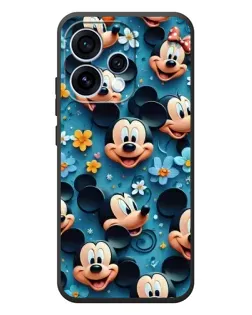 Чехол для OPPO Reno 15 с картинкой «Паттерн Микки и Минни»