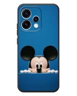 Чехол для OPPO Reno 15 с картинкой «Микки выглядывает»