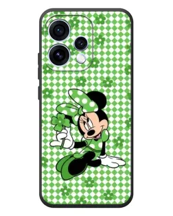Чехол для OPPO Reno 15 с картинкой «Mickey в клетку»