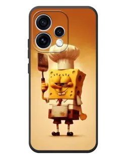 Чохол для OPPO Reno 15 з картинкою «Губка Боб кухар»