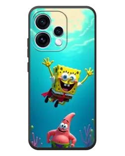 Чехол для OPPO Reno 15 с картинкой «Спанч Боб под водой»
