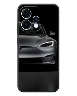 Чохол для OPPO Reno 15 з картинкою «Tesla Model S Look»