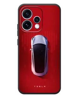 Чохол для OPPO Reno 15 з картинкою «Tesla Top View»