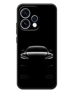 Чохол для OPPO Reno 15 з картинкою «Силует Tesla Night»