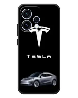 Чохол для OPPO Reno 15 з картинкою «Tesla Model Y»