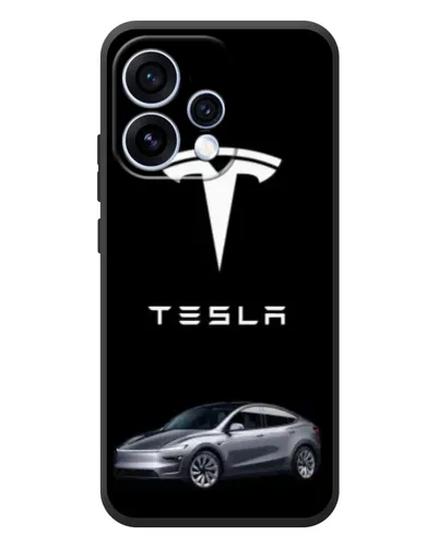 Чохол для OPPO Reno 15 з картинкою «Tesla Model Y»