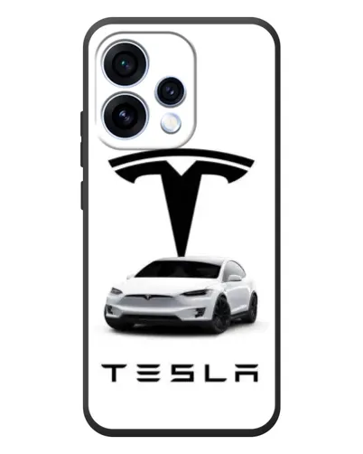Чохол для OPPO Reno 15 з картинкою «Tesla White Style»