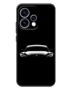 Чохол для OPPO Reno 15 з картинкою «Фари Tesla Night»