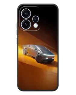 Чохол для OPPO Reno 15 з картинкою «Cybertruck у пустелі»