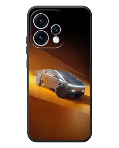 Чохол для OPPO Reno 15 з картинкою «Cybertruck у пустелі»