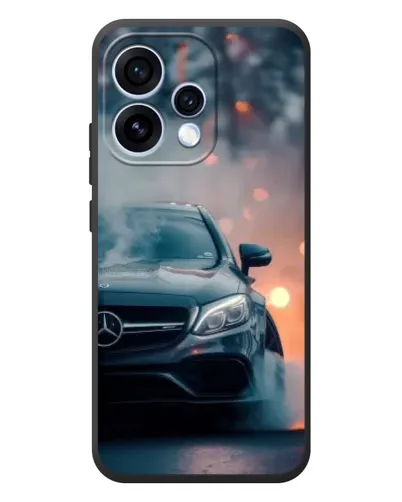 Чохол для OPPO Reno 15 з картинкою «Mercedes — нічне місто»