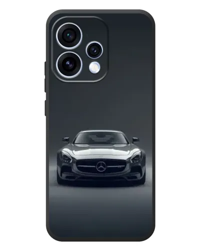 Чохол для OPPO Reno 15 з картинкою «Mercedes на чорному»