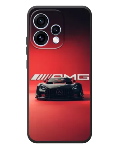Чохол для OPPO Reno 15 з картинкою «Mercedes AMG — червона лінія»